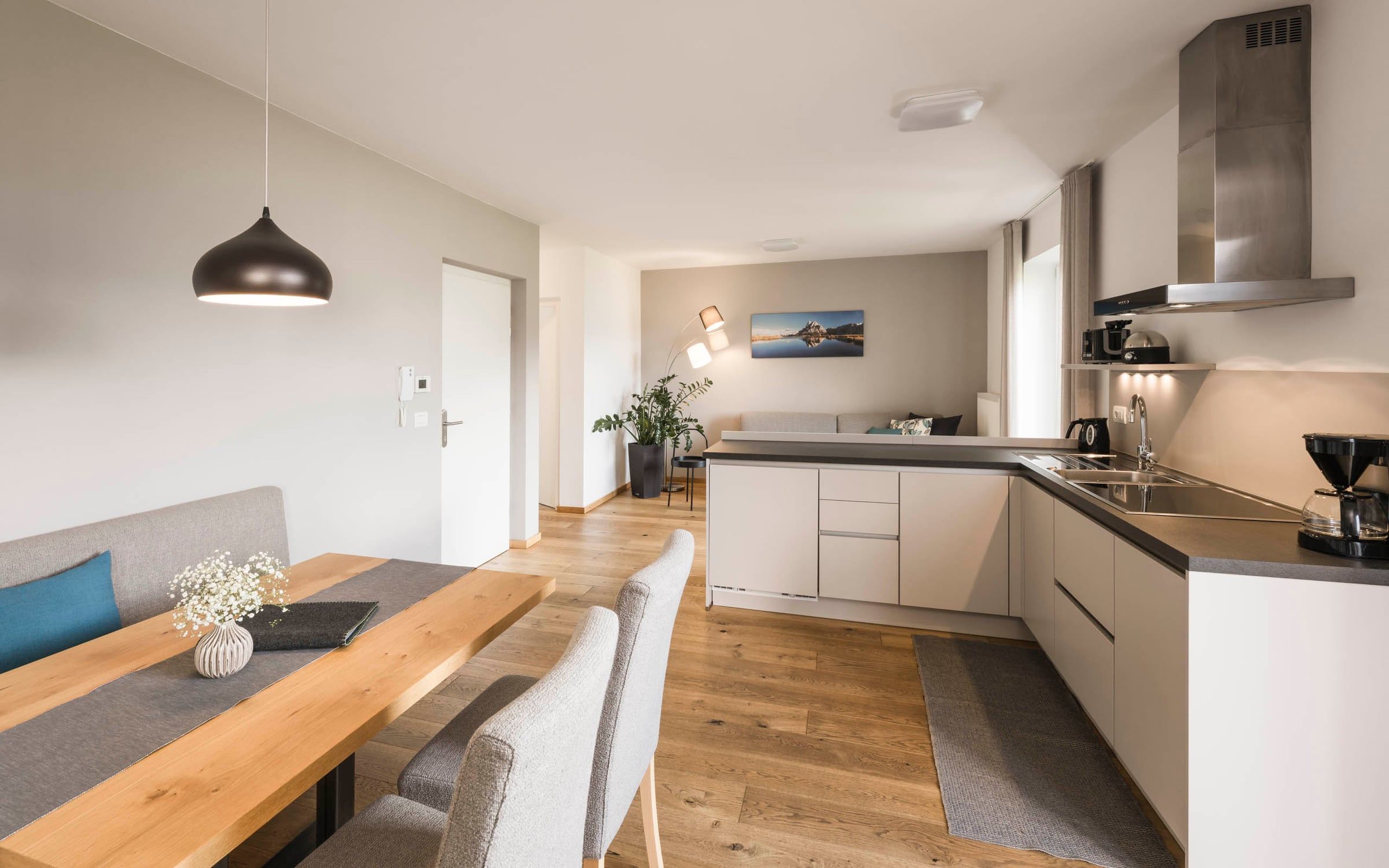Obývací prostor, Apartmán 1