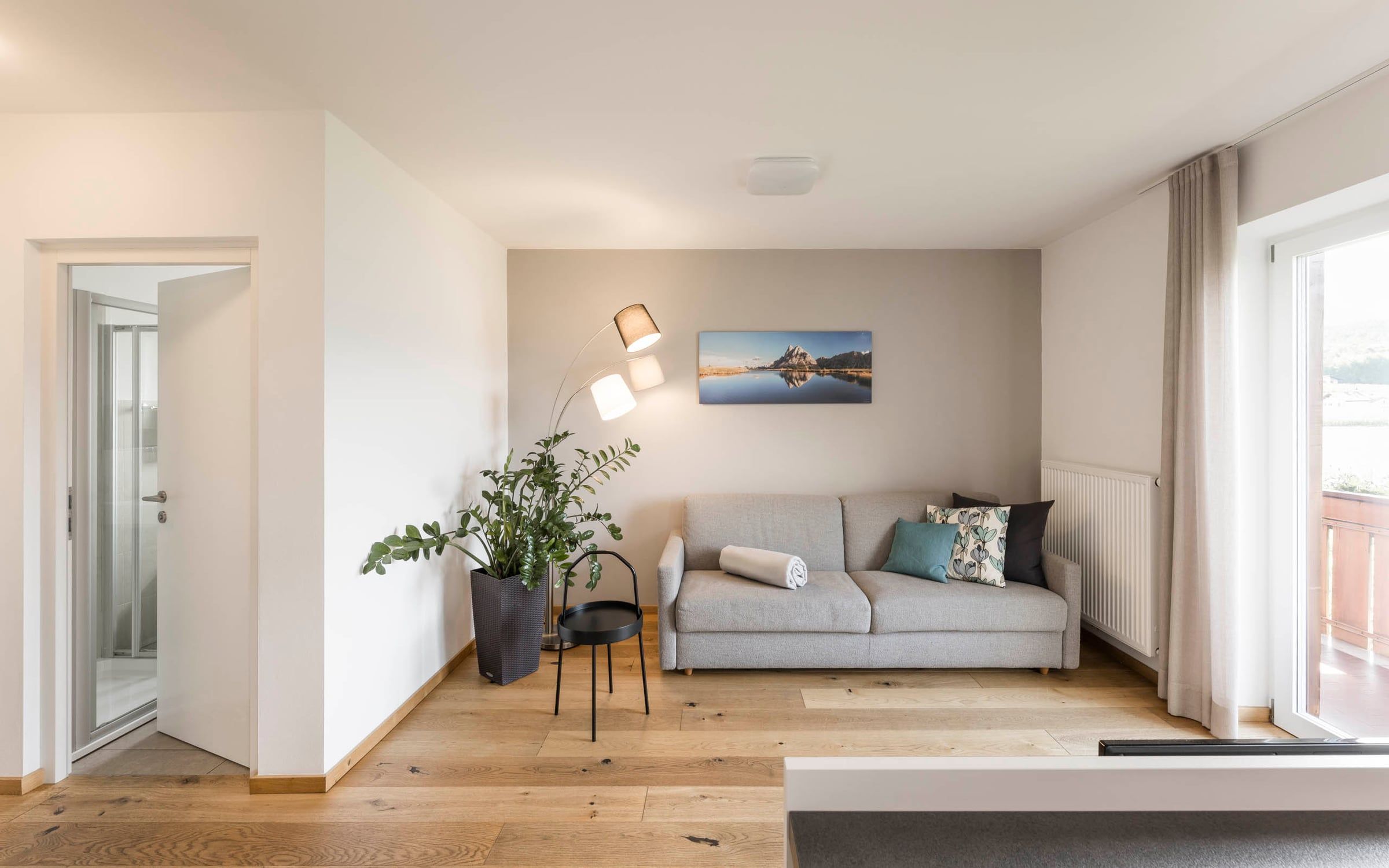 Obývací prostor, Apartmán 1