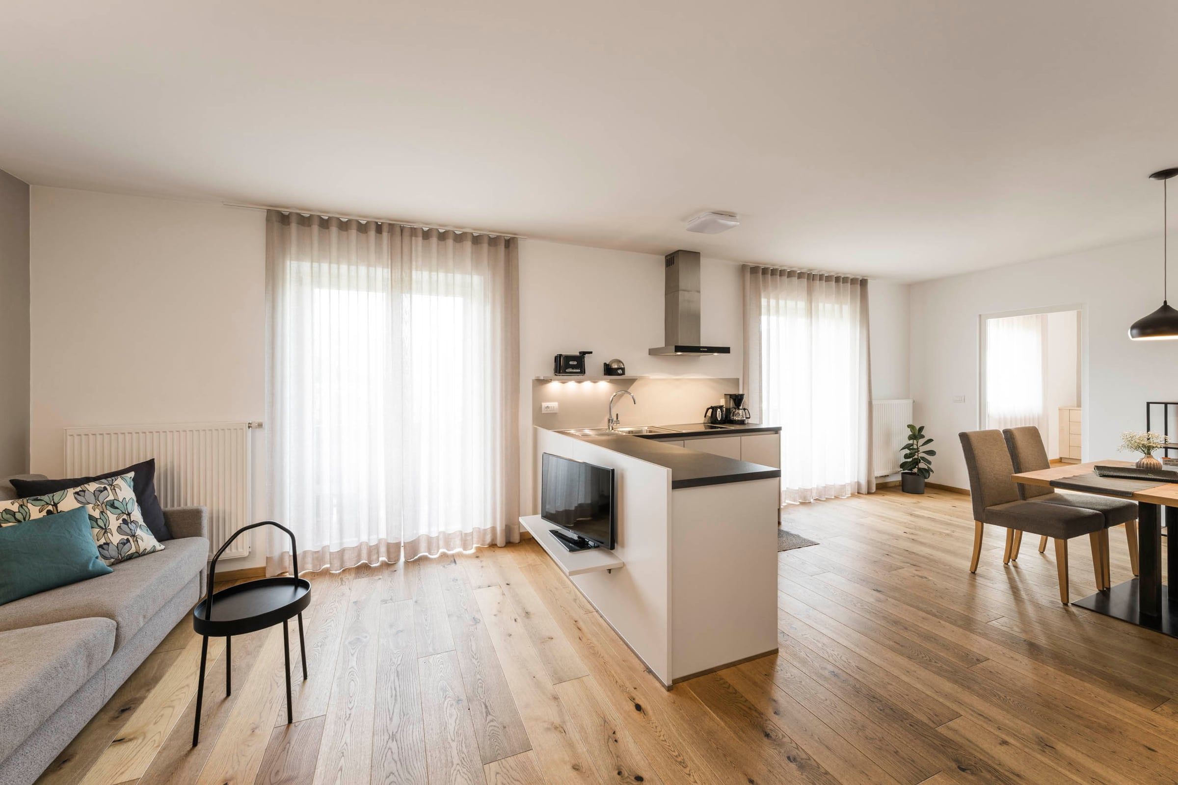 Obývací prostor, Apartmán 1